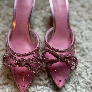 Gianni bini Pink Beaded Women's Shoes